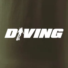 Diving nápis potápěč