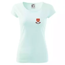 Folklor na prsu tulipán