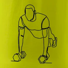 Trenér fitness jedním tahem