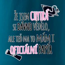 Že jsem chytrá se dávno vědělo