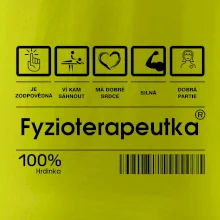 Čárový kód - Fyzioterapeutka