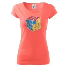 Rubikova kostka kreslená