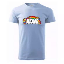 Love s duhou v pozadí