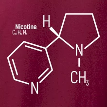 Molekulární struktura Nikotin