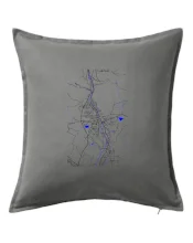 Vrchlabí - Mapa s vodními toky