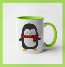 Tučňák se šálou