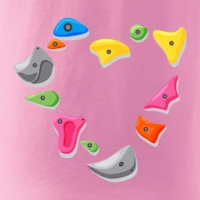 Lezení na stěně - srdce