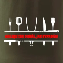 Griluju tak dobře, jak vypadám