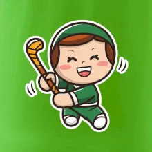 Ikona pozemní hokej holka