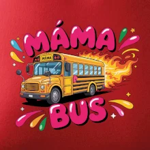 Máma bus - žlutý autobus