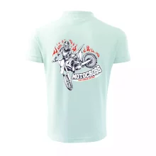 Motocross extreme sport fire