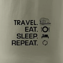 Eat sleep travel - Malý přívěs