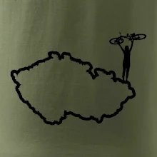 Cyklistka - Mapa ČR