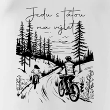 Cyklistika  - Jedu s tátou na výlet - Táta a dcera