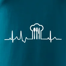EKG kuchař čepice a příbory