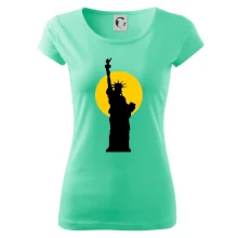 Socha svobody slunce