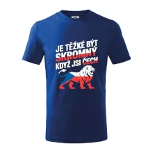 Lev - Je těžké být skromný když jsi čech