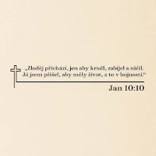 Citáty z bible - Jan 10:10