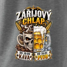 Záříjový chlap -  do 16 káva  od 16 pivo