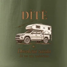 Dítě dovolená začala já na nic nečekám obytný pick-up