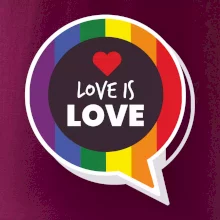 Love is love bublina