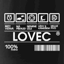 Čárový kód Lovec