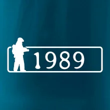 Hasič - ročník narození v rámečku