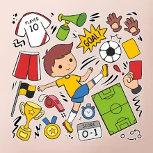 Malý fotbalista ikony