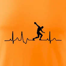 EKG hod diskem EKG hod diskem