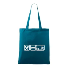 Eat sleep koloběžka velké a malé kolo