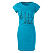 Šachové figurky kreslené