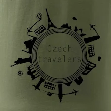 Czech Travelers jednobarevný