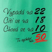 Vypadá, cítí se, chová se - 50 let