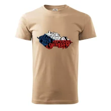 Mapy - názvy měst - Česko