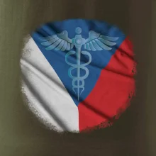Hrdinové zdravotnictví - Česká vlajka (Pecka design)