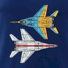 Mig 29 Fulcrum ze spoda a ze zhora