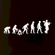 Evoluce kominík v klobouku