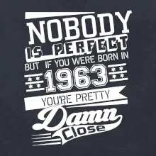 Nobody is perfect - 1963