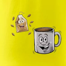 Parové triko - Hrnek a čaj