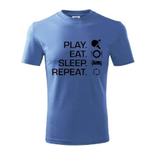 Stolní tenis - eat sleep