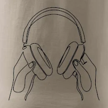 Sluchátka  jedním tahem