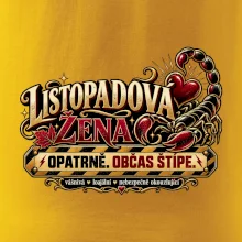 Listopadová žena pozor občas štípe