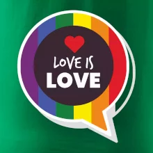 Love is love bublina