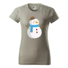 Sněhulák se šálou