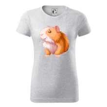 Morče - kreslené, bílo oranžové