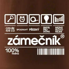 Čárový kód - zámečník