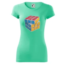 Rubikova kostka kreslená