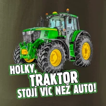 Holky, traktor stojí víc než auto