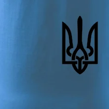 Ukrajina trojzubec prso