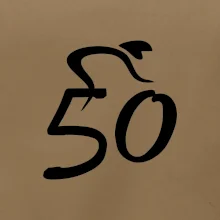 Cyklista slaví padesátku (50)